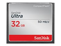 SanDisk Ultra - Flash-minneskort - 32 GB - CompactFlash SDCFHS-032G-G46