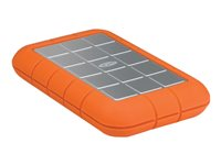 LaCie Rugged Triple - Hårddisk - krypterat - 500 GB - extern (portabel) - FireWire 800 / USB 3.0 - 5400 rpm - 256 bitars AES 301982