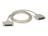 C2G - Seriell/parallell kabel - DB-25 (hona) till DB-25 (hona) - 2 m - formpressad, tumskruvar 81384