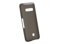 Insmat - Skydd för mobiltelefon - termoplastisk polyuretan (TPU) - svart, transparent - för Nokia 301 650-5407