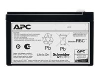 APC Replacement Battery Cartridge #177 - UPS-batteri - Bly-syra - 9000 mAh - svart APCRBC177
