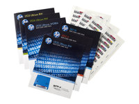 HPE Ultrium 4 RW Bar Code Label Pack - Streckkodsetiketter - för HPE MSL2024, MSL4048; 1/8 G2 Tape Autoloader; LTO-4 Ultrium; StoreEver Ultrium 1840 Q2009A