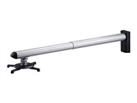 Multibrackets M Universal Projectormount Short Throw 1200 with Finetune Adjustment - Monteringssats (väggmontering för närbild) - för projektor - stål, aluminiumlegering - svart, silver - väggmonterbar 7350022734265