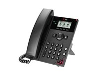 HP Poly VVX 150 - VoIP-telefon - 3-riktad samtalsförmåg - SDP - 2 linjer 911N0AA#AC3