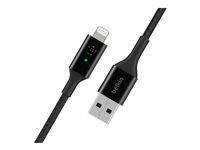 Belkin BOOST CHARGE Smart - Lightning-kabel - USB hane till Lightning hane - 1.2 m - svart CAA007BT04BK