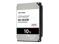 WD Ultrastar DC HC510 HUH721010ALE600 - Hårddisk - 10 TB - inbyggd - 3.5" - SATA 6Gb/s - 7200 rpm - buffert: 256 MB 0F27604