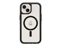 OtterBox Defender Series XT - Baksidesskydd för mobiltelefon - robust - med MagSafe - MagSafe-kompatibilitet - polykarbonat, syntetiskt gummi - dark side 77-93268