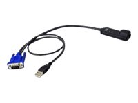 Lenovo Virtual Media Conversion Option Gen2 - Video/USB-adapter - 1 m - för Lenovo Global 2x2x16, Global 4x2x32; System x3500 M4; x3950 X5; ThinkSystem SR250 46M5383