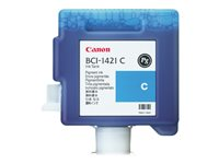 Canon BCI-1421C - 330 ml - cyan - original - bläcktank - för imagePROGRAF W8200Pg, W8400, W8400 Dye, W8400P 8368A001