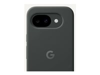 Google - Baksidesskydd för mobiltelefon - silikon, polykarbonatskal - obsidian - för Pixel 10a GA10871-WW