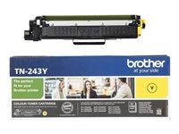 Brother TN-243Y - Gul - original - tonerkassett - för Brother DCP-L3510, L3550, HL-L3210, L3230, L3270, MFC-L3710, L3750, L3770 TN243Y