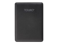 HGST Touro Mobile MX3 HTOLMX3EA10001ABB - Hårddisk - 1 TB - extern (portabel) - 2.5" - USB 3.0 - 5400 rpm - svart 0S03457