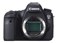 Canon EOS 6D - Digitalkamera - SLR - 20.2 MP - Fullständig ram - 1 080 p - 4.3x optisk zoom EF 24-105 mm IS lins - Wireless LAN 8035B035