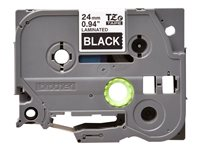Brother TZe-355 - Standardlim - vitt på svart - Rulle ( 2,4 cm x 8 m) 1 kassett(er) bandlaminat - för Brother PT-D600; P-Touch PT-3600, D800, E550, E800, P750, P900, P950; P-Touch EDGE PT-P750 TZE355