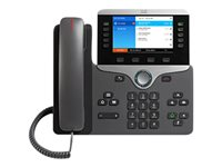 Cisco IP Phone 8841 - VoIP-telefon - SIP, RTCP, RTP, SRTP, SDP - 5 rader CP-8841-K9=
