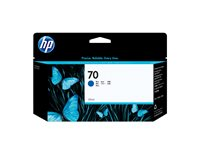 HP 70 - 130 ml - grå - original - DesignJet - bläckpatron - för DesignJet HD Pro MFP, T120, Z2100, Z3100, Z3100ps, Z3200, Z3200ps, Z5200, Z5400 C9450A