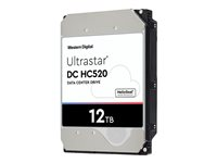 WD Ultrastar DC HC520 HUH721212ALN604 - Hårddisk - 12 TB - inbyggd - 3.5" - SATA 6Gb/s - 7200 rpm - buffert: 256 MB 0F30143