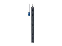 APC Easy Basic Rack PDU EPDU1116B - Kraftdistributionsenhet (kan monteras i rack) - AC 200/208/230 V - 3680 VA - ingång: IEC 60309 2P+E - utgångskontakter: 24 (20 x IEC 60320 C13, 4 x IEC 60320 C19) - 0U - 3 m sladd - svart - för P/N: SMX2KR2UX145, SMX3KR2UNCX145, SMX750CUS, SRTL3KRM1UWC, SRYL10K20XLT18, SRYL5K20RMXLT EPDU1116B