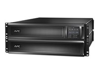 APC Smart-UPS X 2200 Rack/Tower LCD - UPS (rackmonterbar/extern) - AC 230 V - 1980 Watt - 2200 VA - Ethernet 10/100, RS-232, USB - utgångskontakter: 11 - 2U - svart - med APC UPS Network Management Card - för P/N: AR3003, AR3003SP, AR3006, AR3006SP, AR3103, AR3103SP, AR3106, AR3106SP, AR9300SP SMX2200R2HVNC