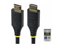 StarTech.com - Ultra High Speed - HDMI-kabel - HDMI hane till HDMI hane - 1 m - skärmad - svart - passiv, 4K120Hz stöd, 8K60 Hz (7680 x 4320) stöd HDMI21-CBL-8K60-1M