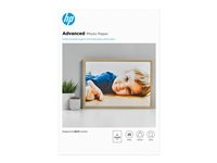 HP Advanced Photo Paper - Blank - A3 (297 x 420 mm) - 250 g/m² - 20 ark fotopapper - för ENVY Inspire 7920; Officejet 7000 E809, 7510, 76XX; Officejet Pro 77XX Q8697A