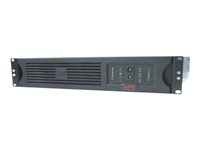 APC Smart-UPS RM 1500VA Shipboard - UPS (kan monteras i rack) - AC 120 V - 980 Watt - 1440 VA - utgångskontakter: 4 - 2U - svart - säljs inte i CO, VT och WA - för P/N: AR2200, AR2280, AR2401, AR2480, AR2487, AR2487G, AR2500, AR2507, AR2580, AR2587 SUA1500R2X93