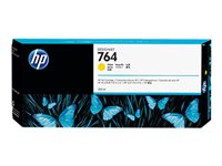 HP 764 - 300 ml - gul - original - bläckpatron - för DesignJet T3500 Production eMFP C1Q15A