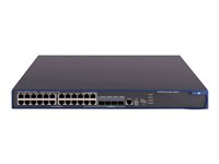 HPE 5500-24G EI Switch - Switch - L4 - Administrerad - 24 x 10/100/1000 + 4 x kombinations-SFP - rackmonterbar JD377A#ABB