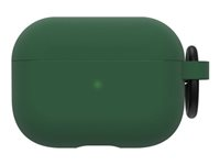 OtterBox - Fodral för trådlösa hörlurar - polykarbonat, syntetiskt gummi - avundsgrön - för Apple AirPods Pro 77-90321