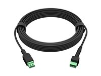 HP Poly Studio A2 - Förlängningskabel till mikrofon - 3 pin Phoenix hane till 3 pin Phoenix hona - 8 m - svart B42BDAA