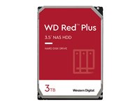 WD Red Plus WD30EFPX - Hårddisk - 3 TB - inbyggd - 3.5" - SATA - buffert: 256 MB WD30EFPX