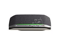 HP Poly Sync 20 - Smart högtalartelefon - Bluetooth - kabelansluten, trådlös - USB-C - svart - Zoomcertifierad 7F0J7AA