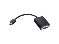 Lenovo - VGA-kabel - Mini DisplayPort (hane) till HD-15 (VGA) (hona) - 20 cm - för Lenovo ThinkPad Helix; ThinkPad L570; P51; T430; T430i; T431s; T470p; T530; T530i; W550s; X1; X1 Yoga; X240; X250; X260 0A36536