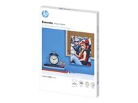 HP Everyday Photo Paper - Blank - A4 (210 x 297 mm) - 200 g/m² - 100 ark fotopapper - för Officejet 20X, 38XX, 46XX, 52XX, 6000 E609, 68XX, 80XX; Photosmart B110, Wireless B110 Q2510A