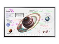 Samsung Flip Pro WM65B - 65" Diagonal klass (64.5" visbar) - WMB Series LED-bakgrundsbelyst LCD-skärm - utbildning/företag - med pekskärm (multitouch) - Tizen OS - 4K UHD (2160p) 3840 x 2160 - kant-LED - vitgrå LH65WMBWBGCXEN