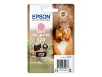 Epson 378 - 4.8 ml - ljus magenta - original - blister - bläckpatron - för Expression Home XP-8605, XP-8606; Expression Photo XP-8500, XP-8505, XP-8700 C13T37864010