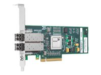 HPE 82B - Värdbussadapter - PCIe 2.0 x4 / PCIe x8 låg profil - 8Gb Fibre Channel x 2 - för Modular Smart Array 2040; ProLiant DL360e Gen8, DL360p Gen8, DL370 G6, DL385p Gen8 AP770B