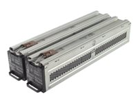 APC Replacement Battery Cartridge #44 - UPS-batteri - 2 x batteri - Bly-syra - 960 Wh - svart - för Smart-UPS RT 10000VA, 3000, 5000, 7500 RBC44EB