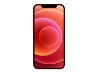 Apple iPhone 12 - (PRODUCT) RED - 5G smartphone - dual-SIM / Internal Memory 128 GB - OLED-skärm - 6.1" - 2532 x 1170 pixlar - 2 bakre kameror 12 MP, 12 MP - front camera 12 MP - röd MGJD3QN/A