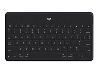 Logitech Keys-To-Go - Tangentbord - Bluetooth - nordisk - svart 920-006709
