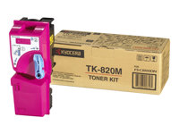 Kyocera TK 820M - Magenta - original - tonerkassett - för FS-C8100DN 1T02HPBEU0