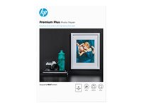 HP Premium Plus Photo Paper - Blank - A4 (210 x 297 mm) - 300 g/m² - 20 ark fotopapper - för Officejet 52XX, 6000, 6000 E609, 68XX, 7000 E809, 80XX; Photosmart B110, Wireless B110 CR672A