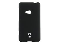 Insmat Exclusive - Skydd för mobiltelefon - svart - för Nokia Lumia 625 650-5382