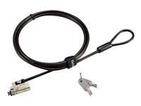 Kensington Slim NanoSaver 2.0 Keyed Laptop Lock - Lås för säkerhetskabel - 1.8 m K65021WW