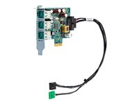 HP 12V PUSB Standard Card - USB-adapter - PCIe - PoweredUSB (12 V) - för Engage Flex Pro Retail System 5KM97AA