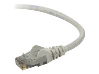 Belkin High Performance - Patch-kabel - RJ-45 (hane) till RJ-45 (hane) - 10 m - UTP - CAT 6 - formpressad, hakfri - grå - för Omniview SMB 1x16, SMB 1x8; OmniView SMB CAT5 KVM Switch A3L980B10M-S