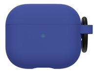 OtterBox - Fodral för trådlösa hörlurar - polykarbonat, syntetiskt gummi - blueberry tarte - för Apple AirPods (3:e generationen) 77-90311