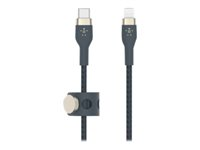 Belkin BOOST CHARGE - Lightning-kabel - 24 pin USB-C hane till Lightning hane - 2 m - blå CAA011BT2MBL