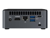 Intel Next Unit of Computing 10 Performance kit - NUC10i5FNHN - mini-PC - Core i5 10210U 1.6 GHz - 0 GB - ingen HDD BXNUC10I5FNHN2