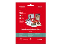 Canon Photo Frame/Calendar Pack PFC-101 - 130 x 180 mm - 275 g/m² - 20 ark set med fotopapper 2311B054